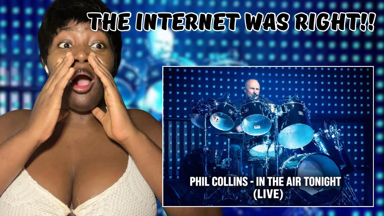 GEN Z DISCOVERS PHIL COLLINS - IN THE AIR TONIGHT (LIVE) (FIRST TIME REACTION) 