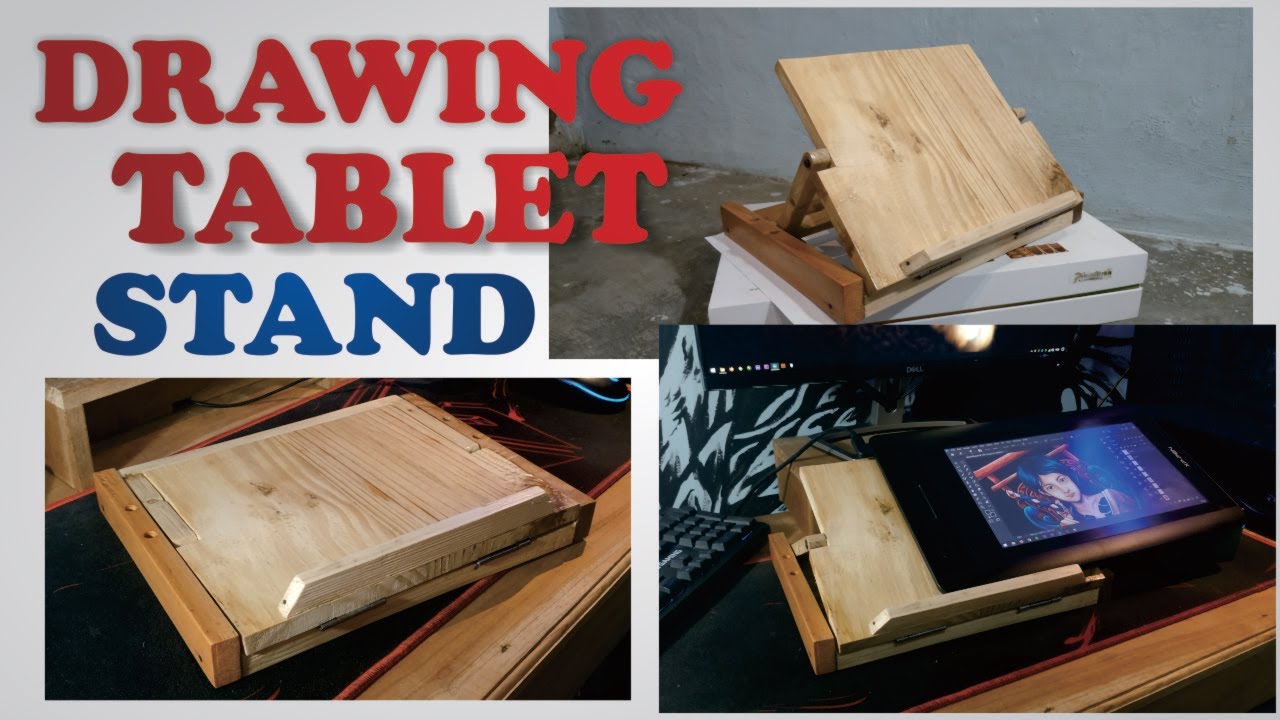 DIY, Adjustable drawing pen tablet stand