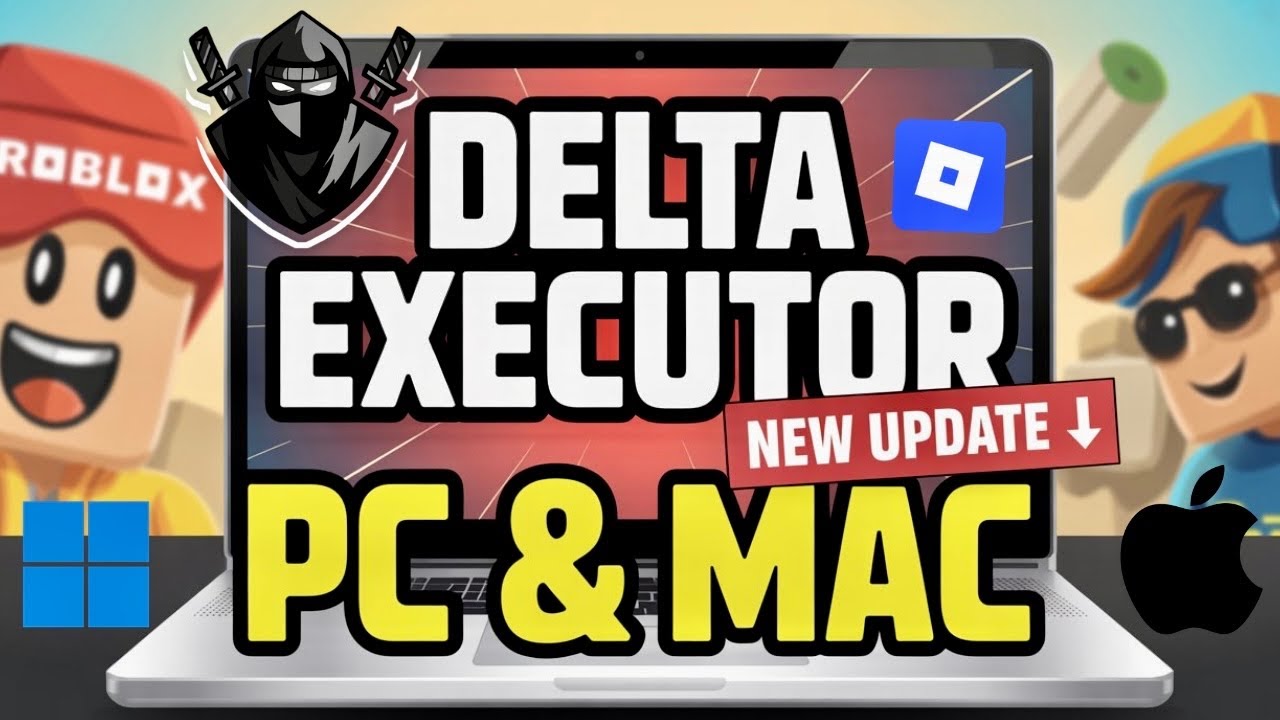 [ОБНОВЛЕНО] Скачать и установить Delta Executor (Roblox) на ПК | Лучшее руководство по Roblox Exe...
