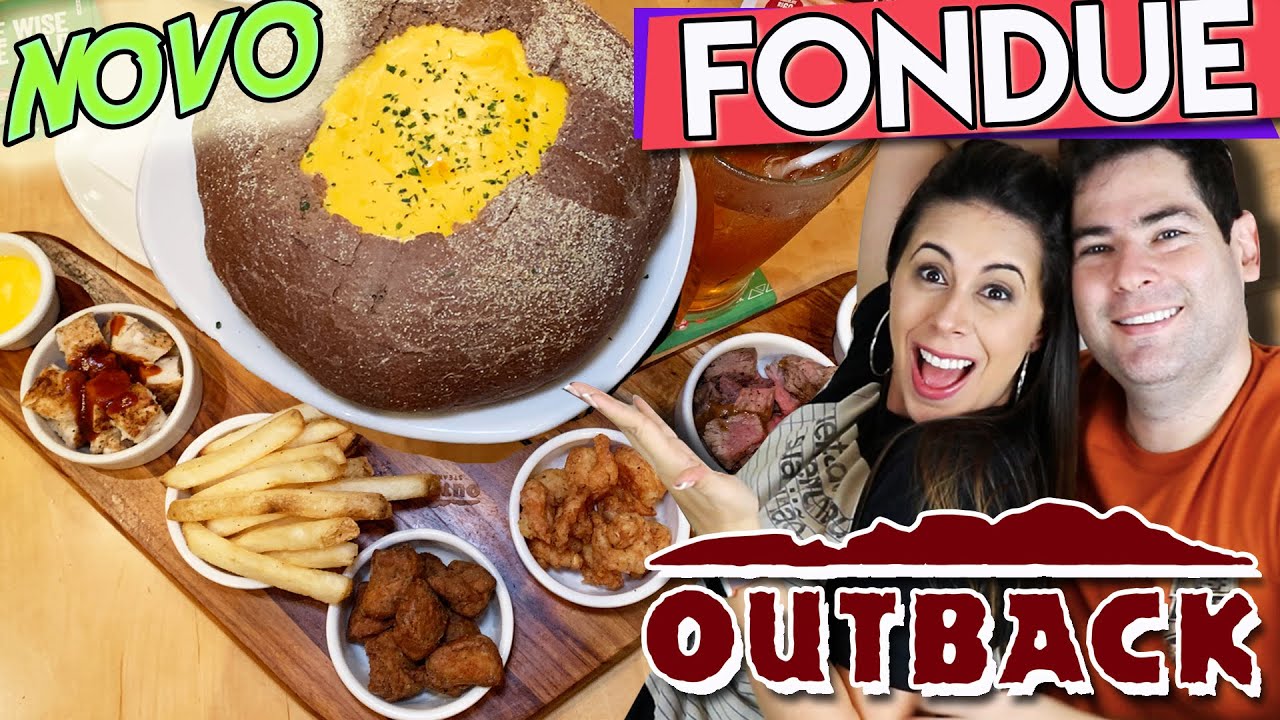 🥰NOVO fondue OUTBACK ❤️
