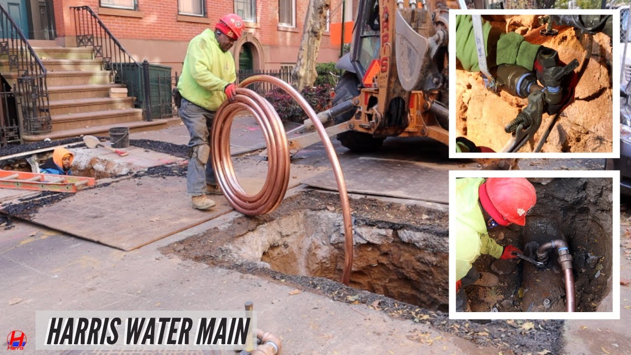 Manhattan Owner INCREASES water pressure with NEW Tap & Water Main