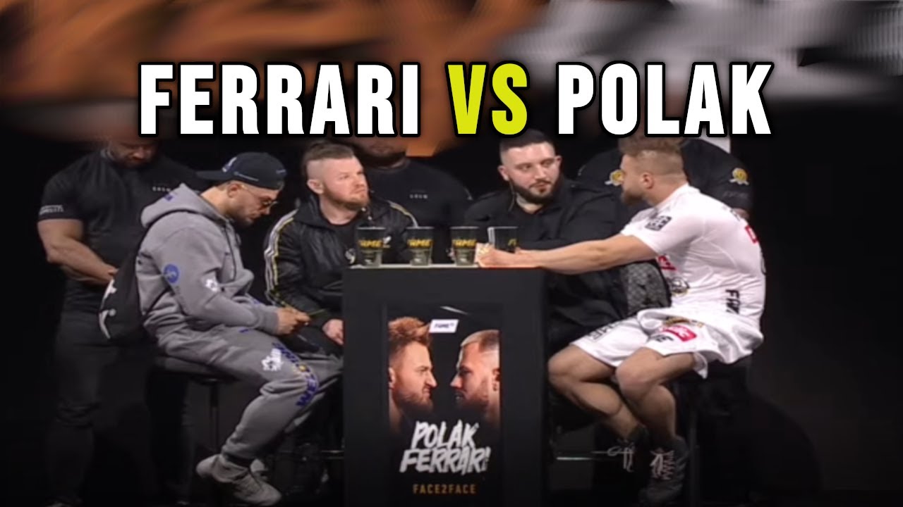 AMADEUSZ FERRARI VS ADRIAN POLAK F2F #FAMEMMA