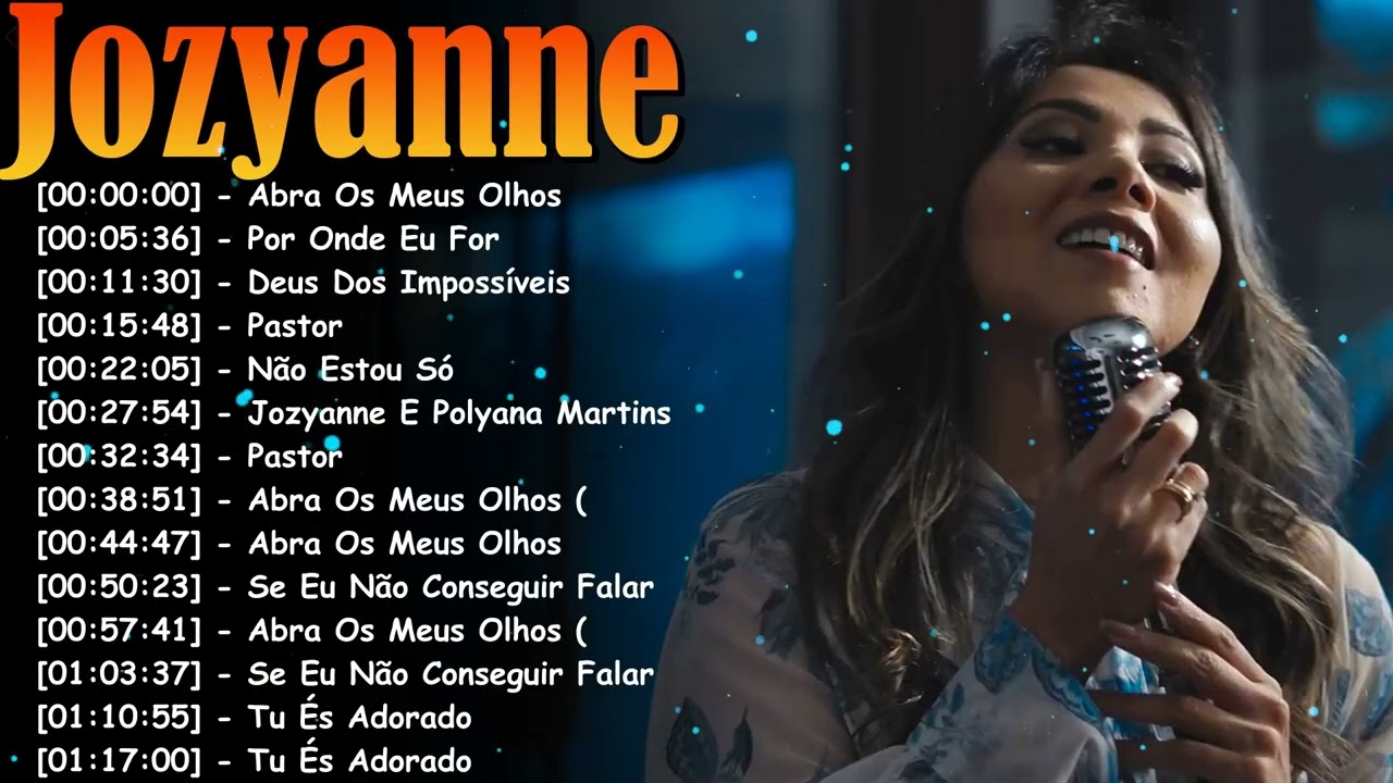 Jozyanne Sangue Precioso Ao Vivo 2026 | Melhores Músicas Gospel Louvores e Adoração