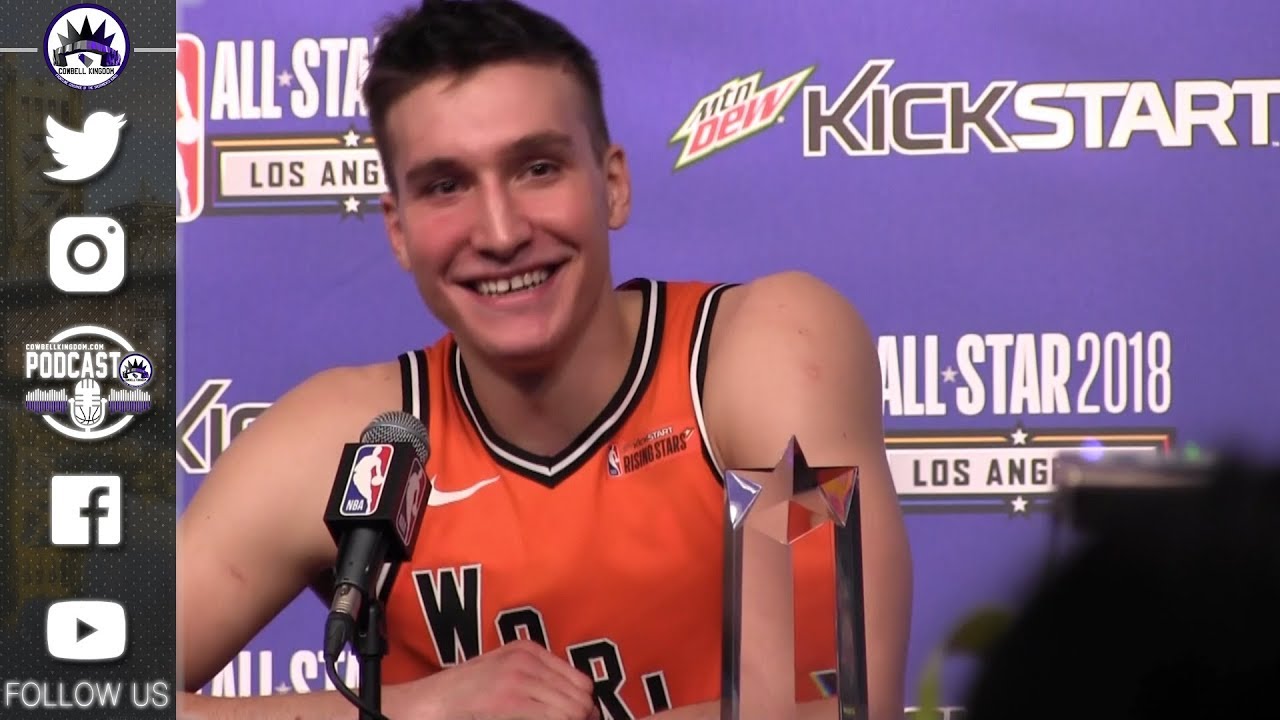 Bogdan Bogdanovic (MVP) Postgame Interview | Feb. 16, 2018 | NBA All-Star 2018