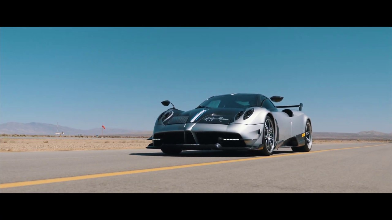 Pagani Huayra BC - High Speed Run