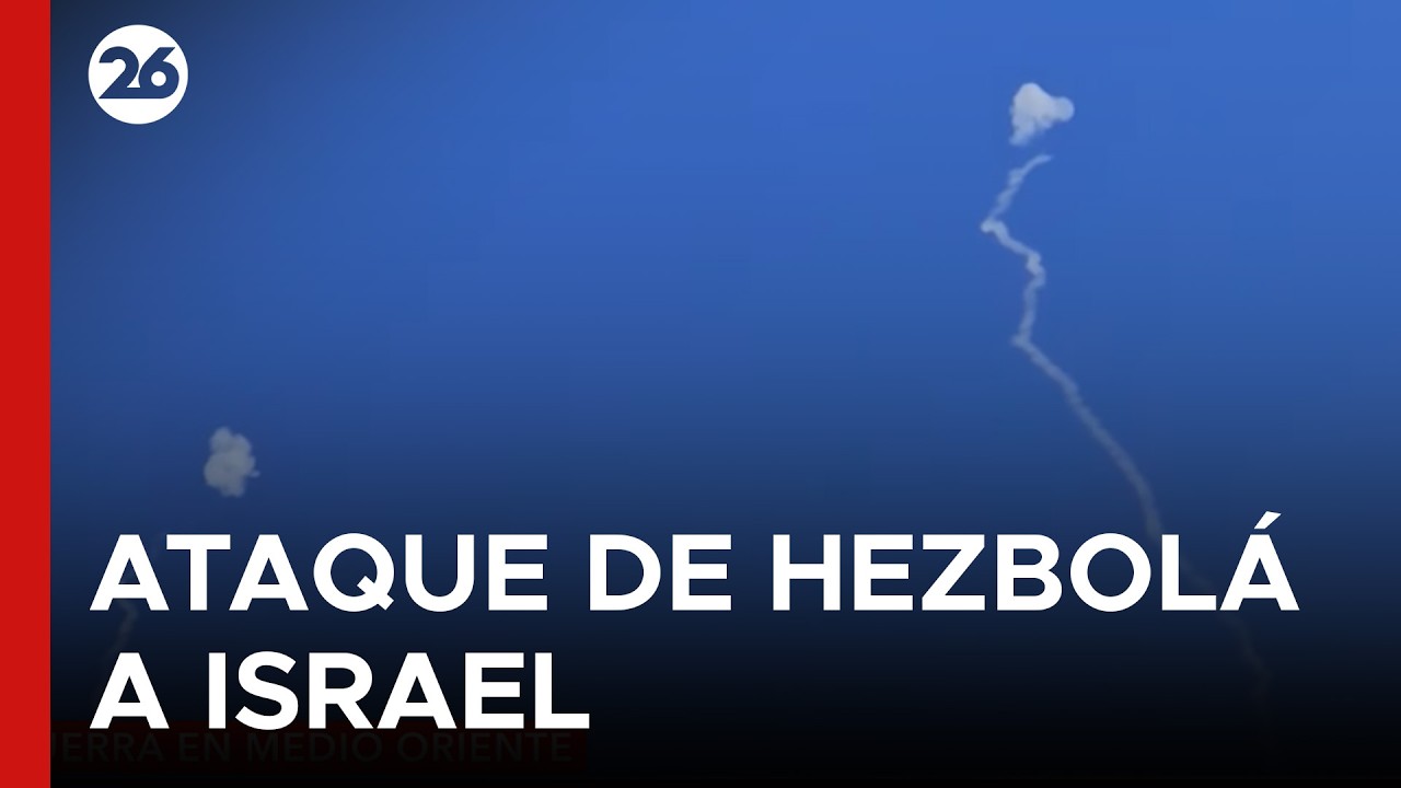 🚨 GUERRA EN MEDIO ORIENTE | La cúpula de hierro israelí interceptó ataques de Hezbolá