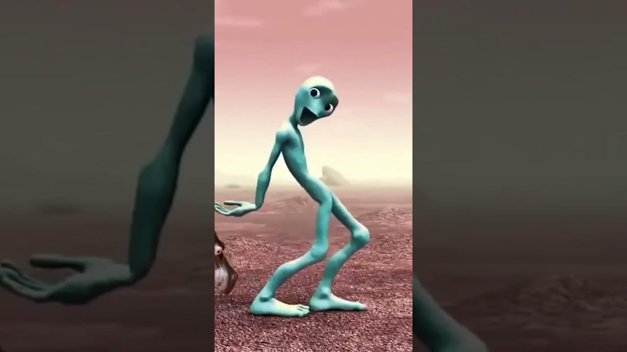 Crazy Frog - Alien Dance Challenge dame tu cosita | Alien Blue Dance