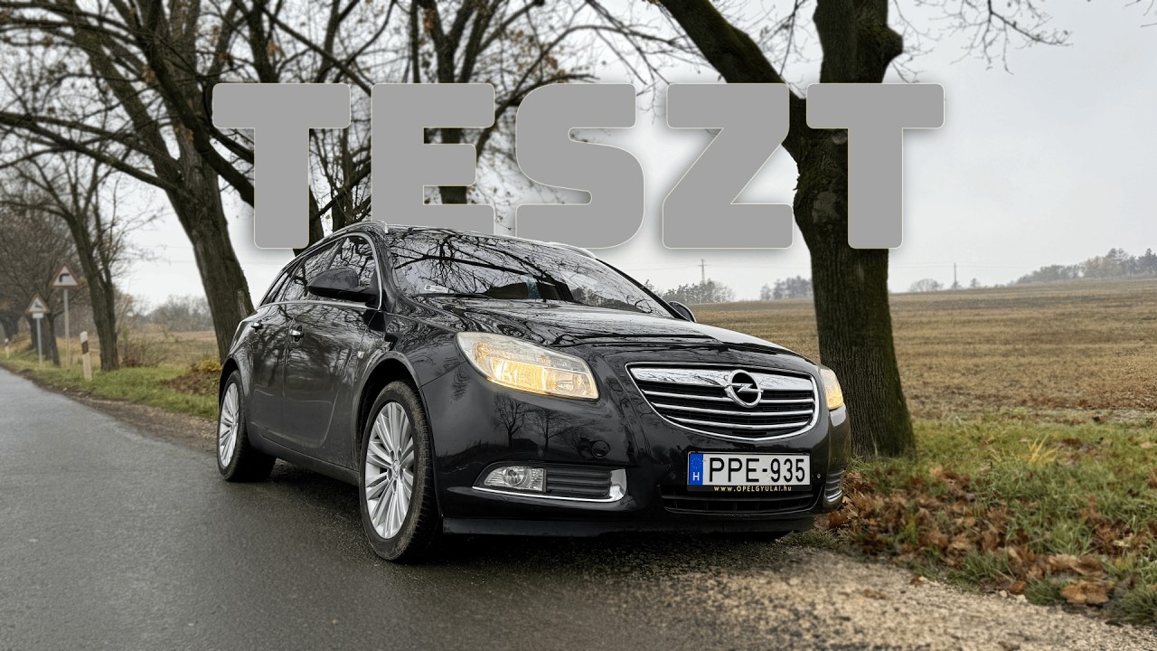 MEGOSZTÓ CSATAHAJÓ🚢| Opel Insignia TESZT🔥