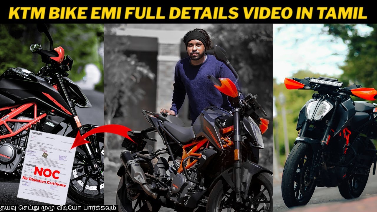 KTM BIKE EMI DETAILS VIDEO | TAMIL @den_wonder_kid PART-2