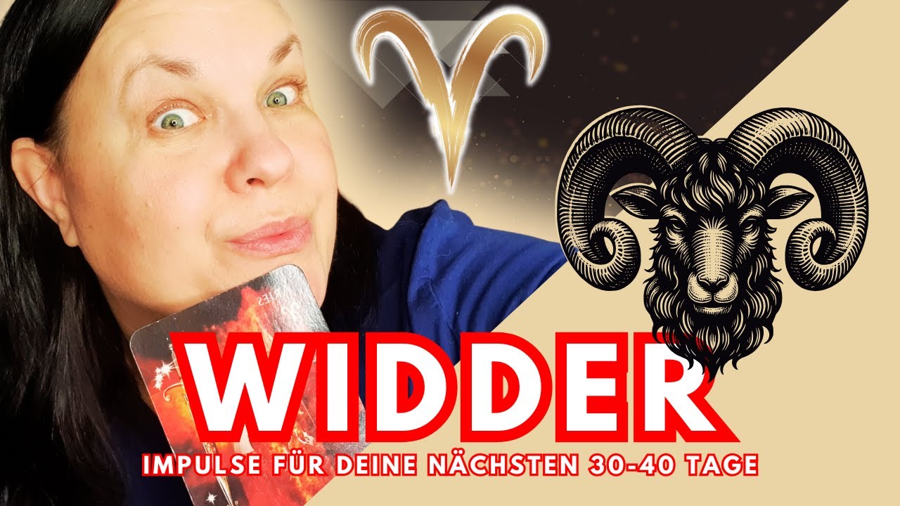 WIDDER ♈ Die n&auml;chsten 30-40 Tage - Energie UPDATE (WOW)