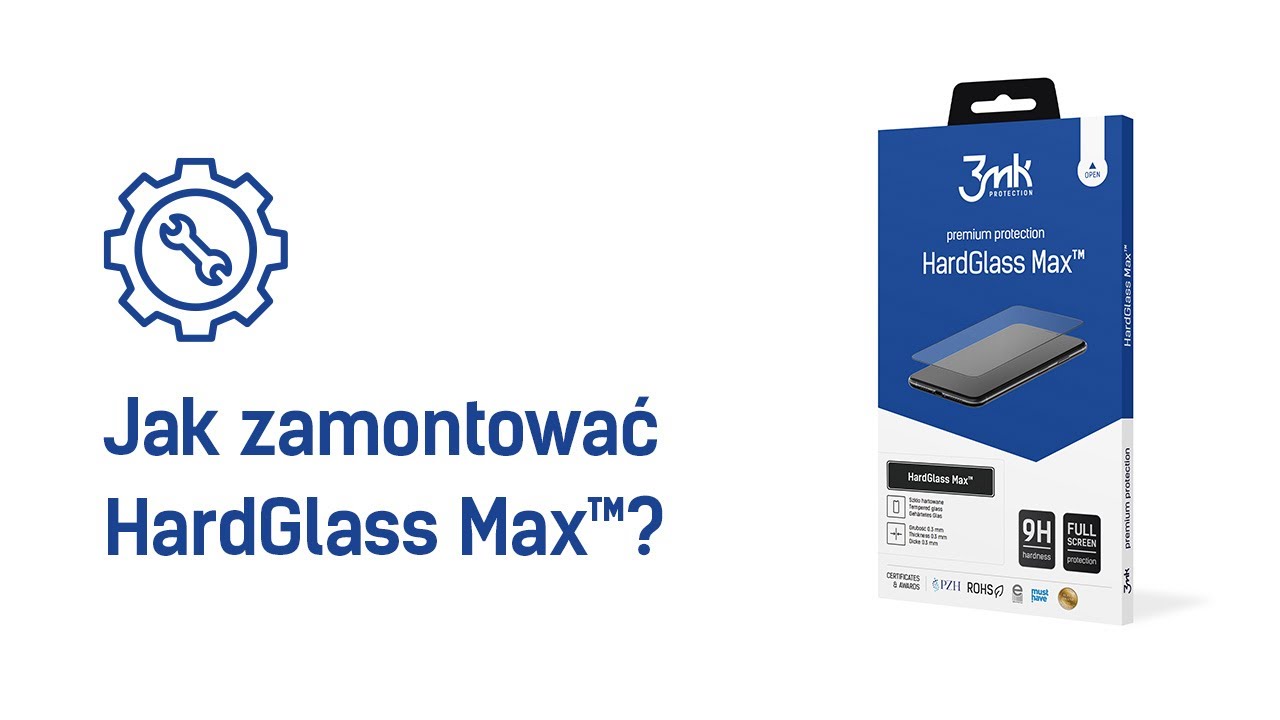3mk HardGlass Max™ – Jak zamontować?