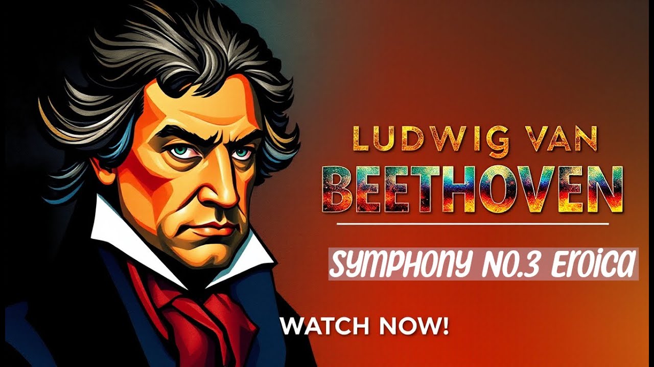 Beethoven - Symphony No.3 Eroica (Marcia Funebre) - AI art & Learn