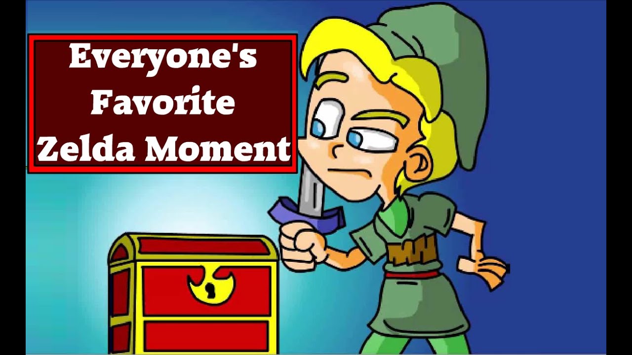 Link opens a chest (2007)