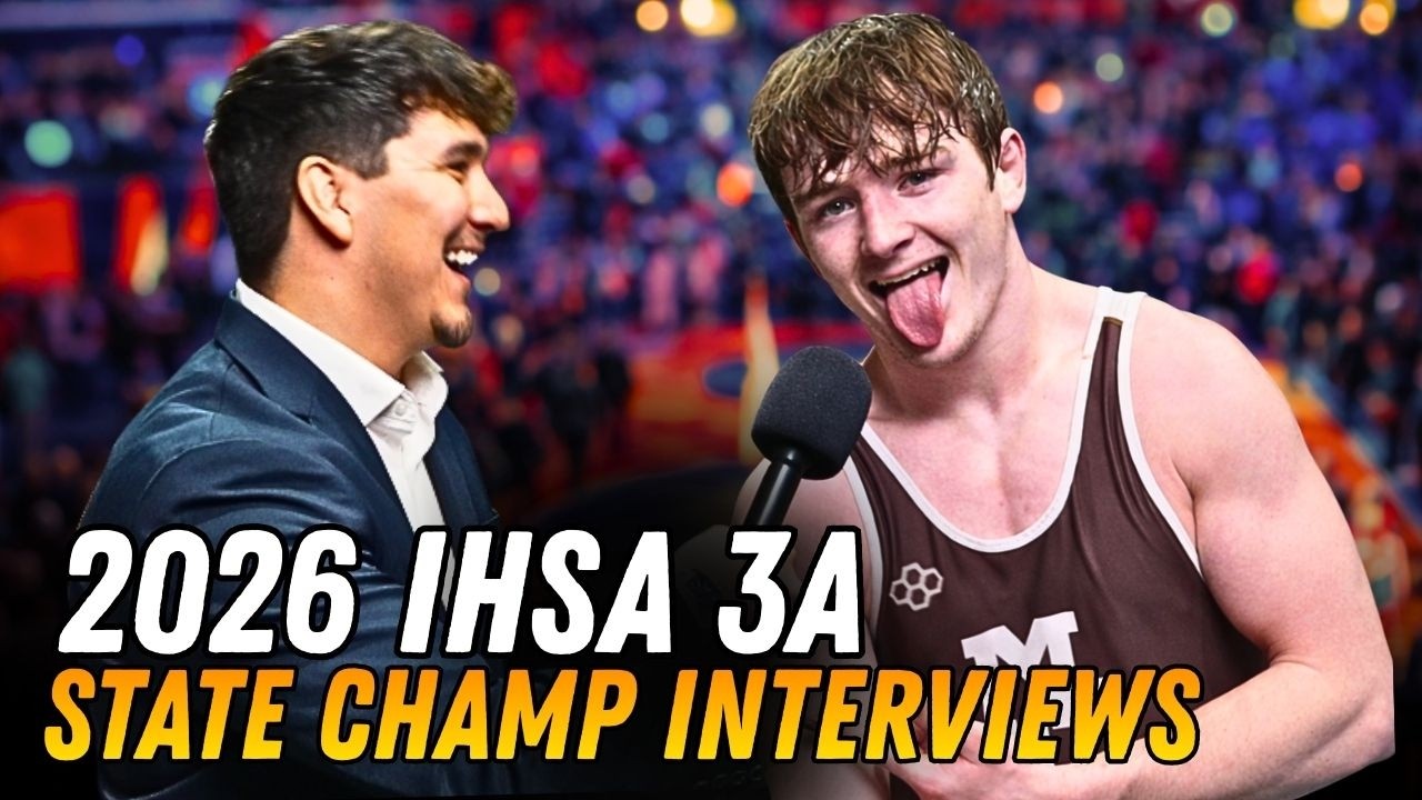 2026 IHSA 3A State Champion Interviews | Illinois Wrestling Finals