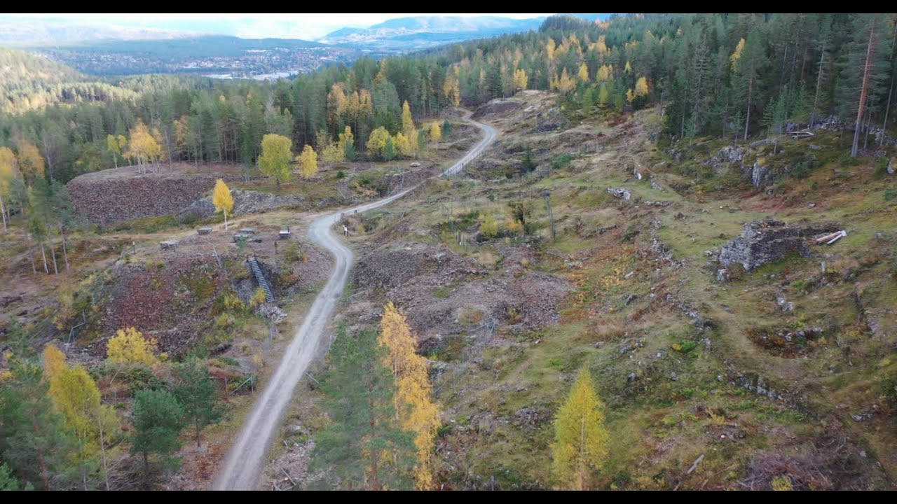 Gruveåsen Vannveien 13.10.2023 4K  Ny versjon