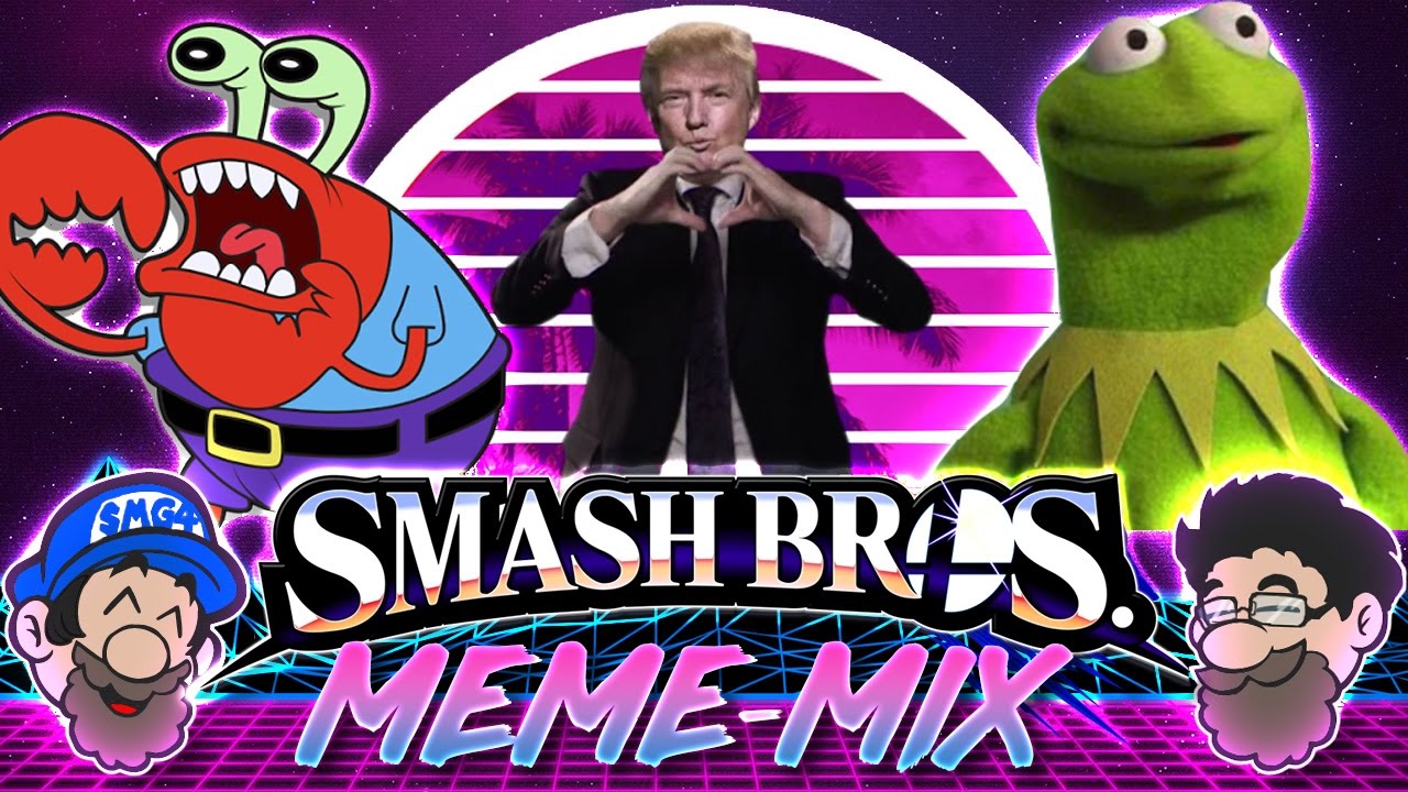 STUPIDEST CHARACTERS EVER || SMASH 4 HACK MEME-MIX || HOBO BROS