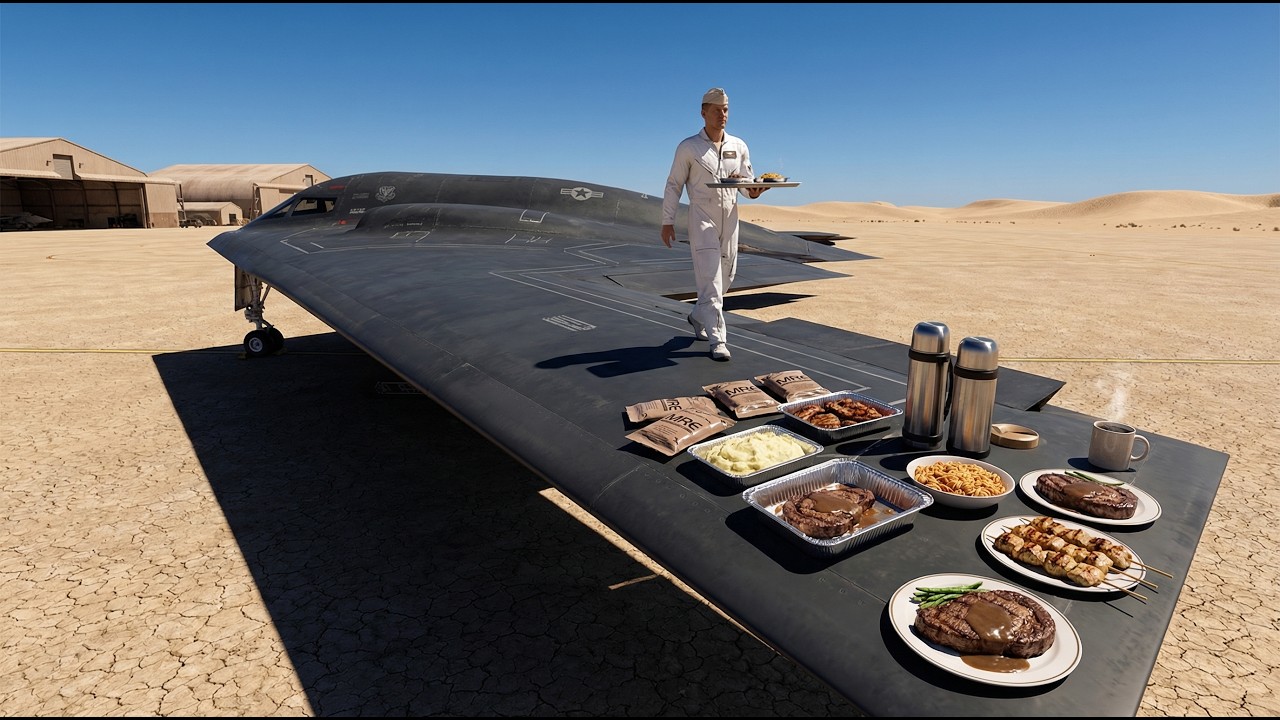 How B‑2 Spirit Bomber Pilots Eat FOOD on 48‑Hour Missions