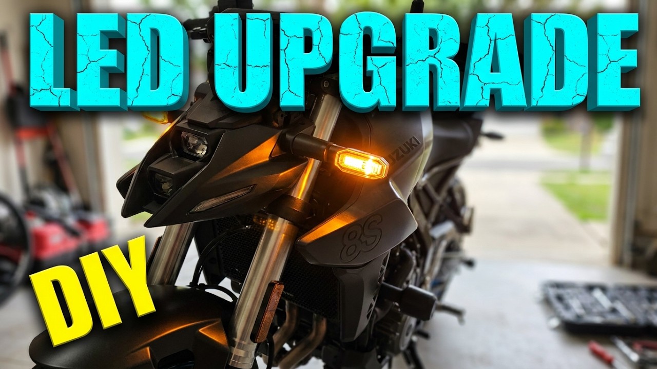 Suzuki GSX 8S  LED turn signal change
