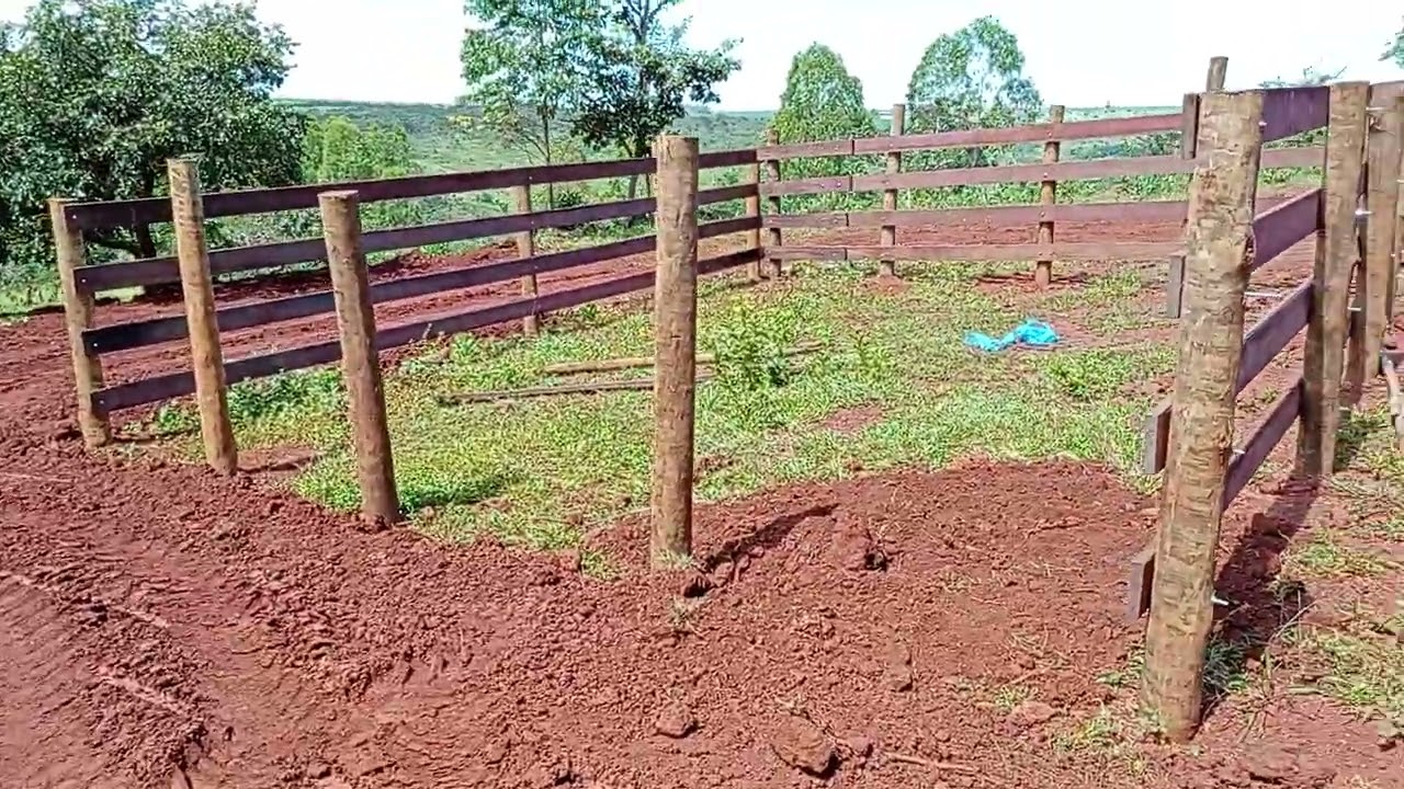 Fazendo Curral na fazenda..