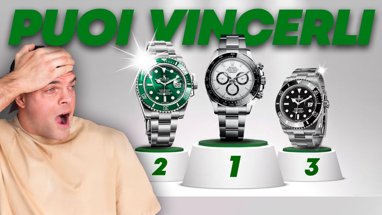 VINCI 3 ROLEX - Oltre 50k di valore