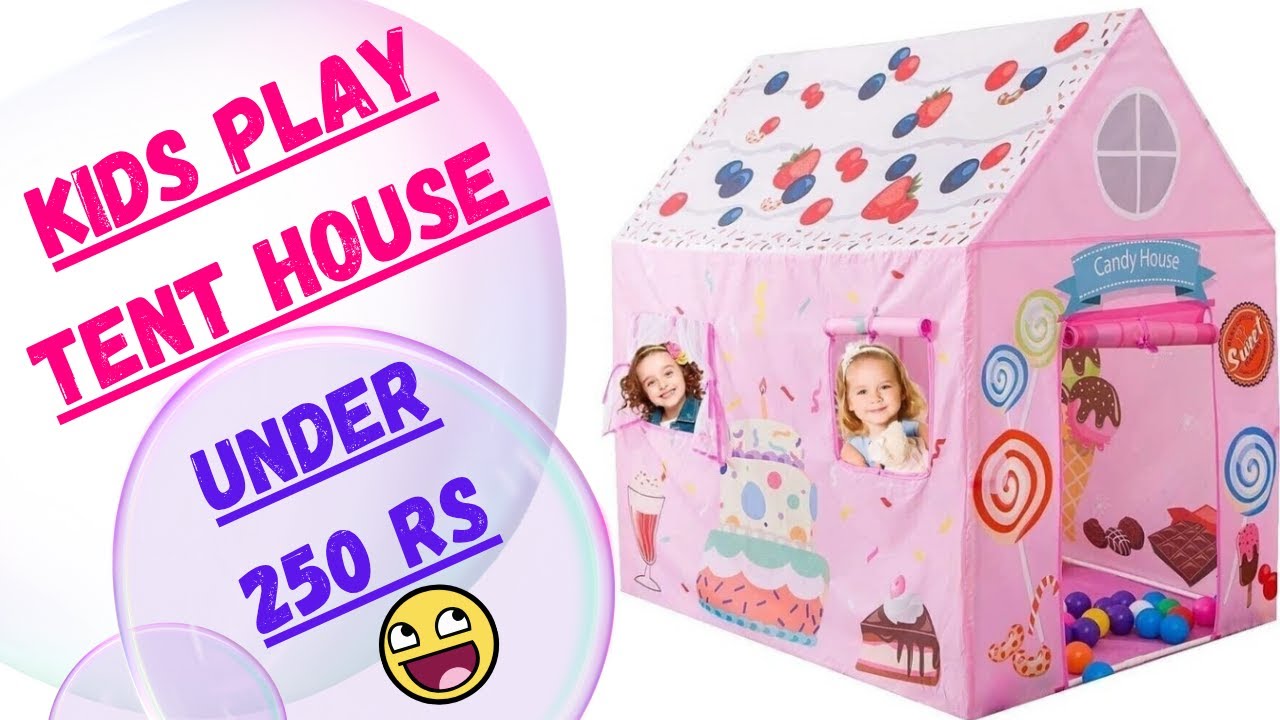 Kids Play Tent House unboxing & review assembly tutorial | Tent house for girls