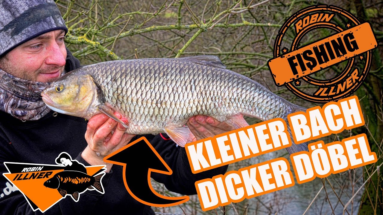 Döbelangeln im kleinen Bach | Robin Illner fängt im Winter