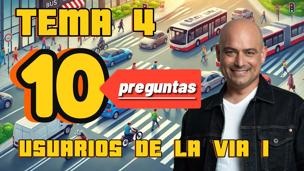 ⚠️🍀 USUARIOS DE LA VIA 1. TEST TEMATICOS para APROBAR tu examen TEORICO de CONDUCIR!! #testdgt