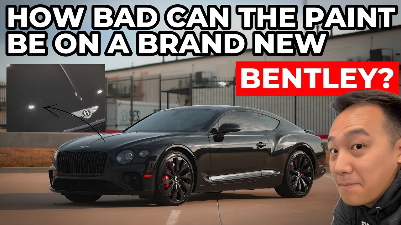 Новая покраска автомобиля - В УЖАСНОМ СОСТОЯНИИ! Для BENTLEY Continental