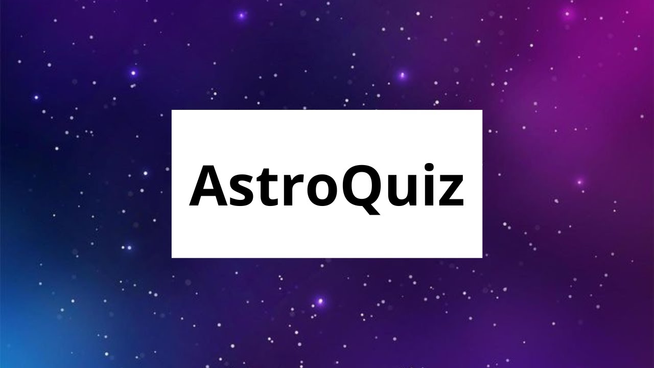 AstroQuiz - Parte 1