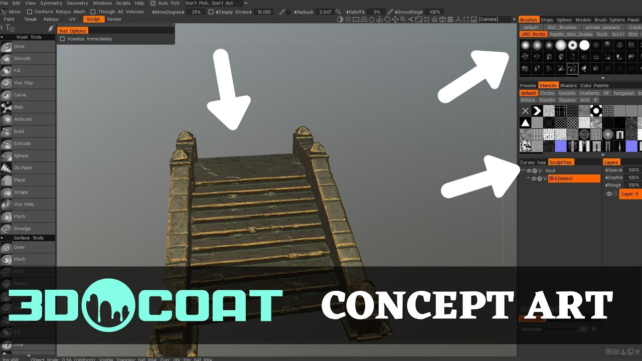 3DCoat Basics for Concept Art