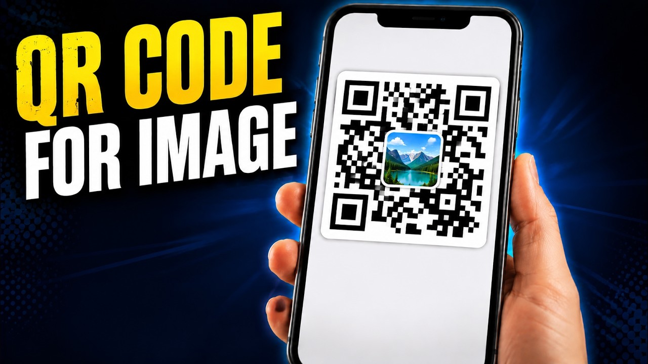 Как создать QR-код для любого изображения | Генератор QR-кодов для изображений