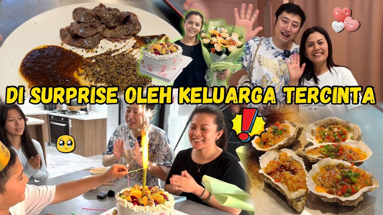 TERHARU DAPAT KEJUTAN DARI KELUARGA TERCINTA DI HARI ULTAH SAMPAI SEMUA KEINGINAN DIKABULKAN ! 🥹💗