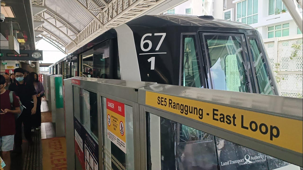 SBS Transit C810D V67 on Sengkang West Loop Clockwise (Debut on SKLRT) (My 1st time boarding C810D)