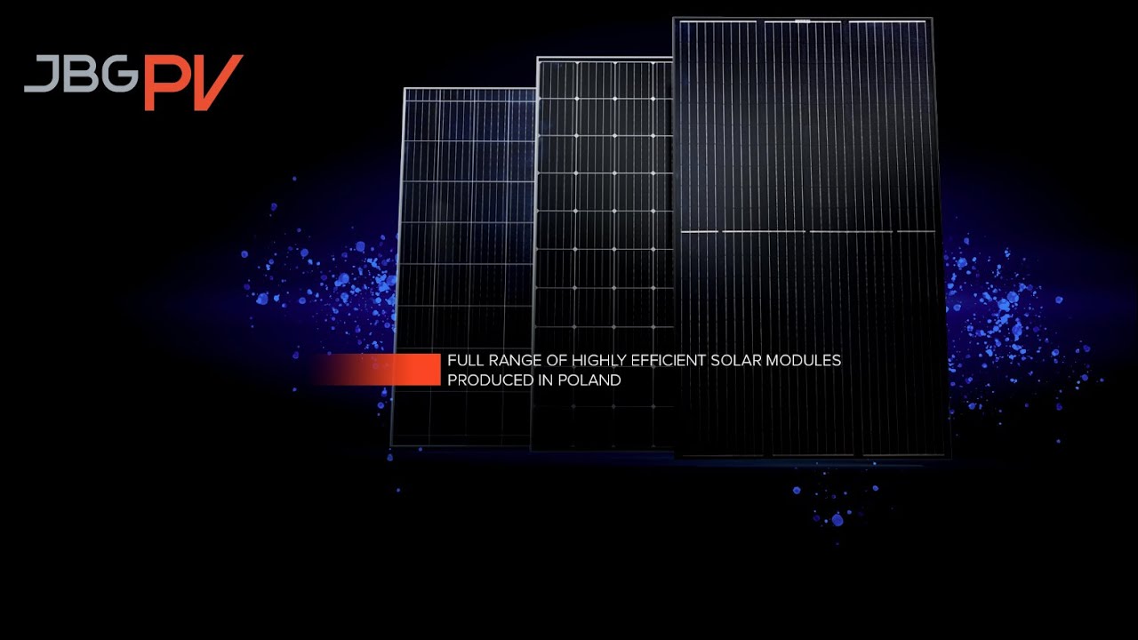 JBG PV - nowoczesne moduły fotowoltaiczne produkowane w Polsce