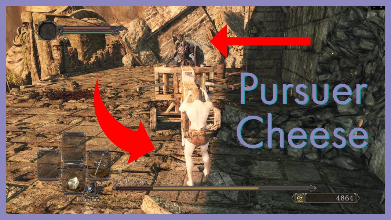 Dark Souls 2 - How To Kill The Pursuer With The Ballista Like A Challenge Runner