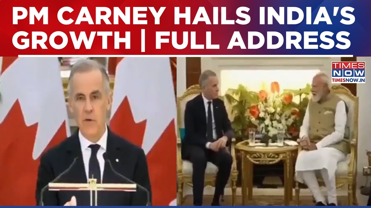 Canada PM Mark Carney Hails India's Growth Story, Invokes 'One Family, One Future' Message