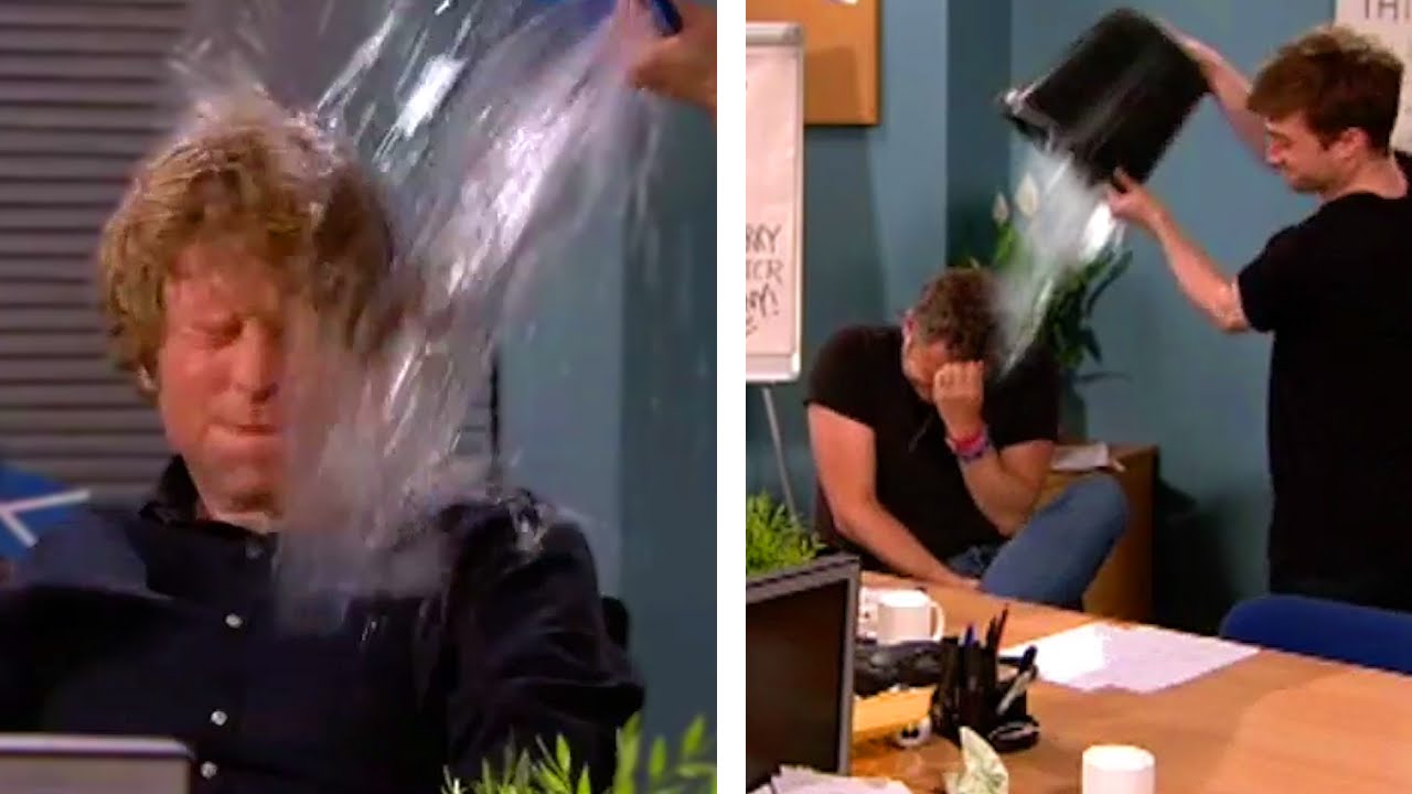 ALS Ice Bucket Challenge With Daniel Radcliffe! - The Last Leg