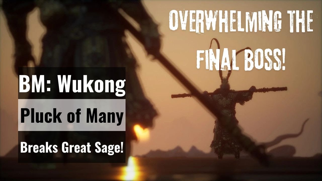 Black Myth Wukong - Pluck of Many BREAKS The Great Sage
