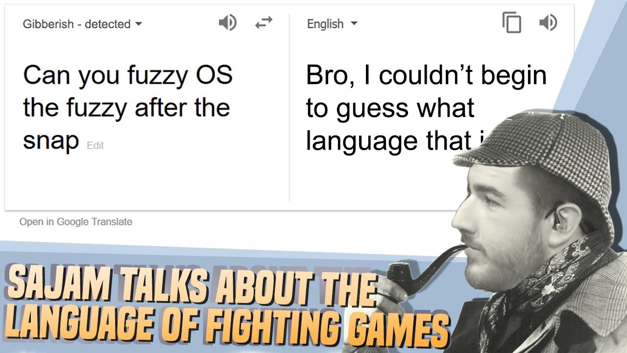The Language of Fighting Games