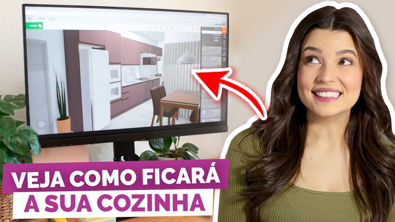 USE O SIMULADOR PARA CRIAR A SUA COZINHA (é de graça!) | #DicaDaPâ