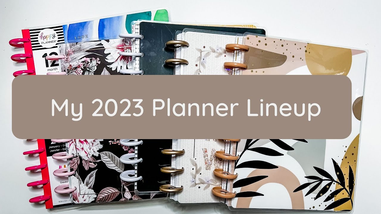 My 2023 Planner Lineup | Using 7 Planners