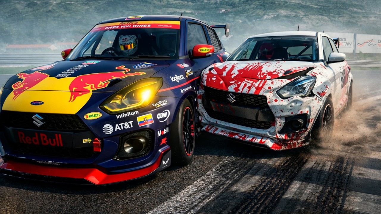 ME OBLIGARON A SER AGRESIVO en Daily Race - Dragon Trail | Suzuki Swift Sport Gr.4 (GT7) 🏎️