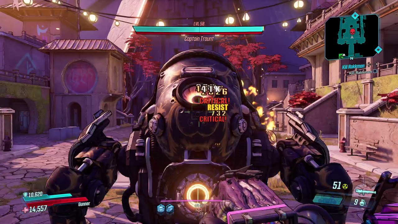 Borderlands&reg; 3 Yellowcake + One Shotter vs Traunt