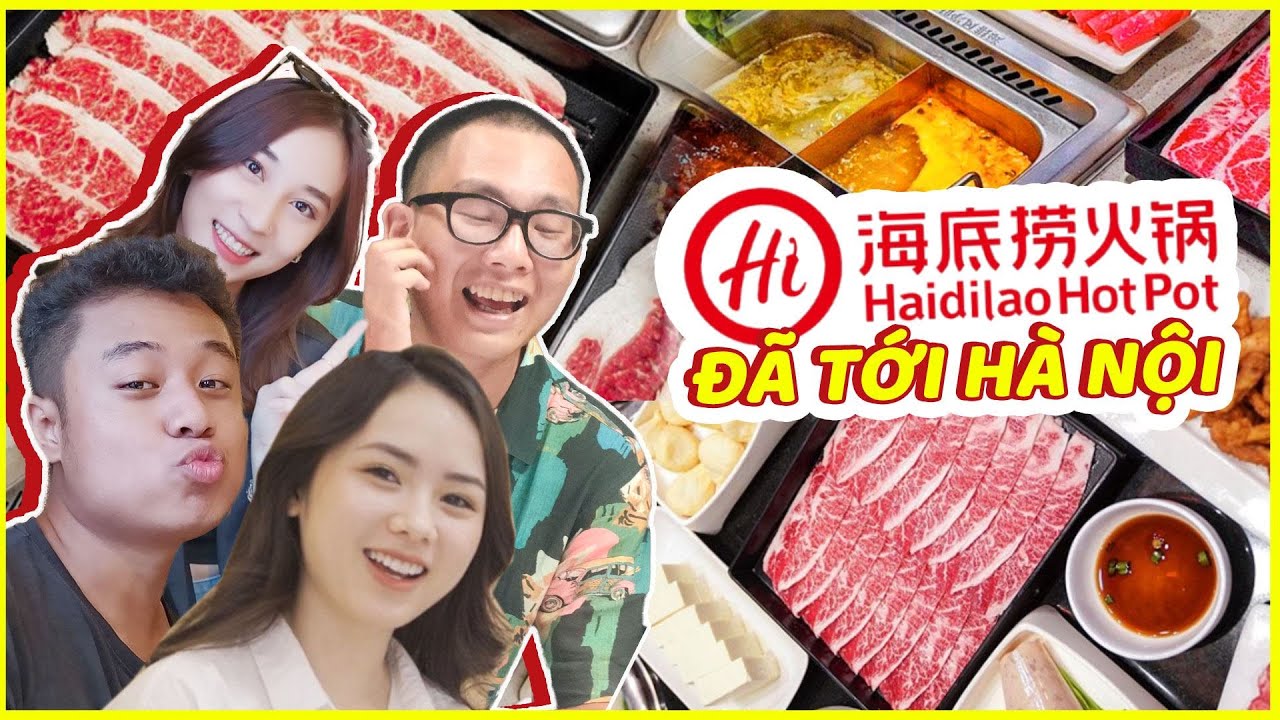 Team UT Plus: Đi ăn lẩu Haidilao Hà Nội bởi vì chưa được ăn bao giờ