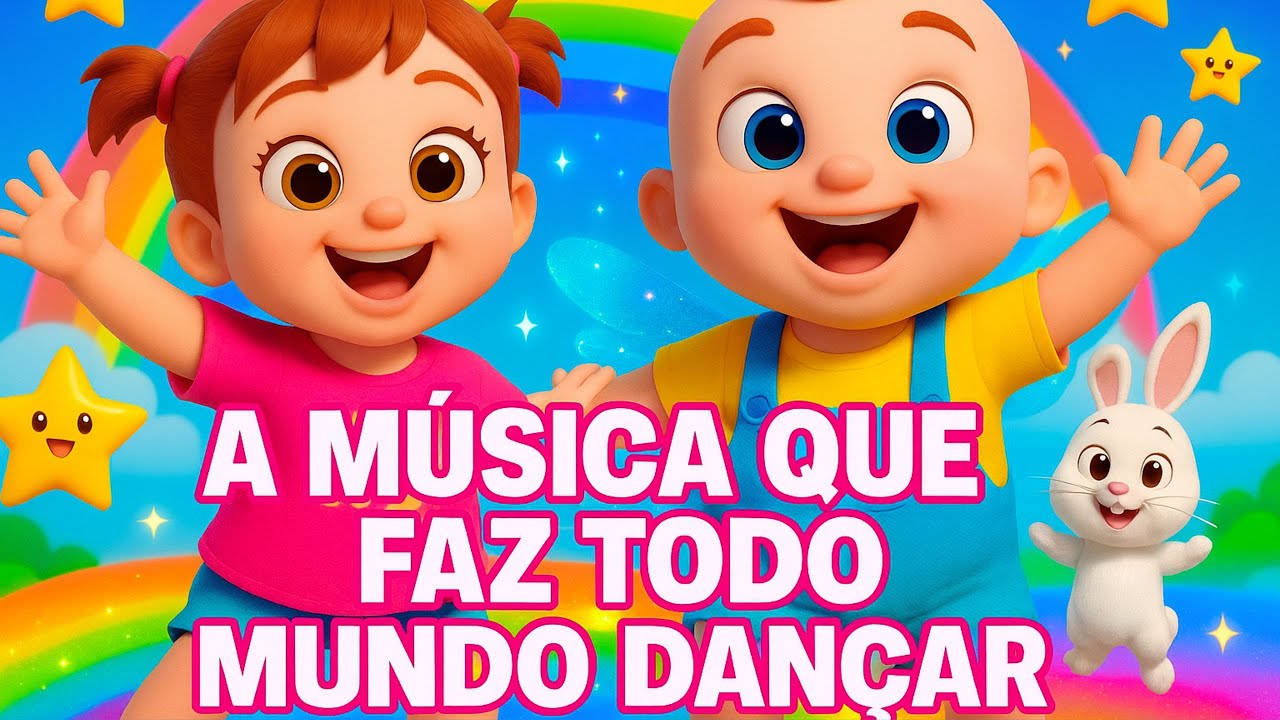 “Dancinha Mágica: A Música que Faz Todo Mundo Mexer o Corpo! 💃🕺✨” #musicainfantil