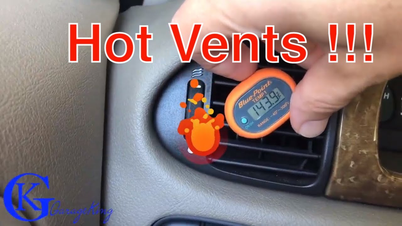 Jaguar S type vents blowing hot, Replace Climate Control Module