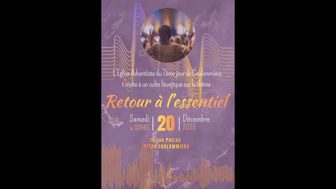 Sabbat 20 décembre - Culte chanté