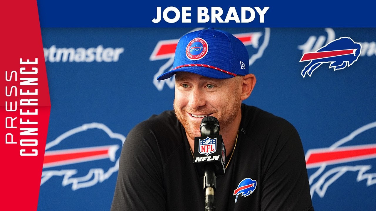 Joe Brady Speaks On Last Day At Training Camp | Buffalo Bills
