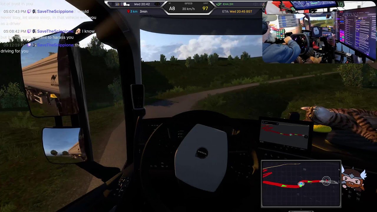 ETS2 VTC jobs 1440p -ENG/FR