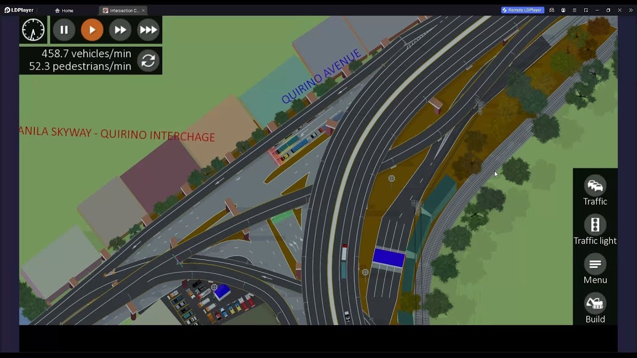 Metro Manila Skyway - NLEX Connector - NLEX Harbor Link | Intersection Controller Game App 2025.